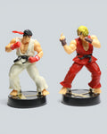 Street Fighter Ryu & Ken Action Figure Duo - 2-Piece Battle Set