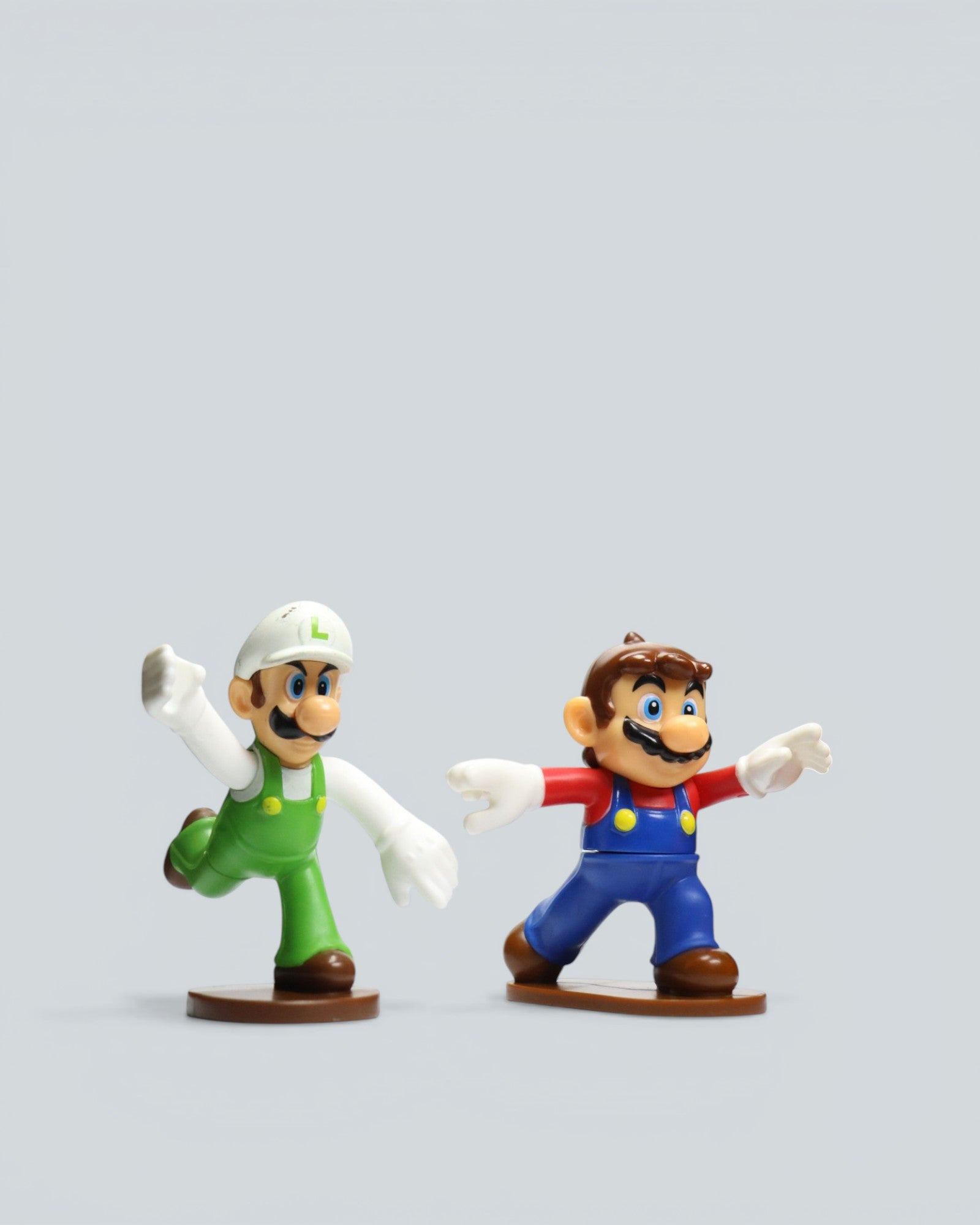 Super Mario & Fire Luigi Mini Figure Set