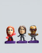 Marvel Avengers Figure Set of 3 - Scarlet Witch, Winter Soldier & Falcon