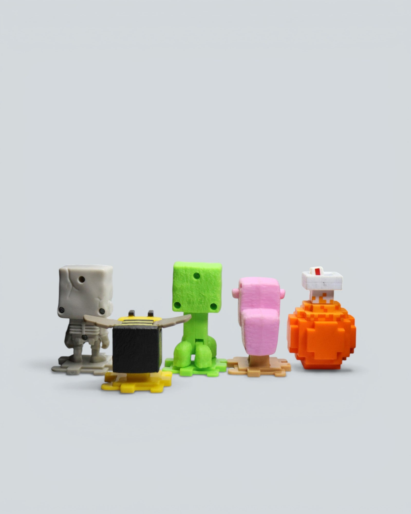 Minecraft Toy Figure Set of 5 - Ultimate Collector Bundle