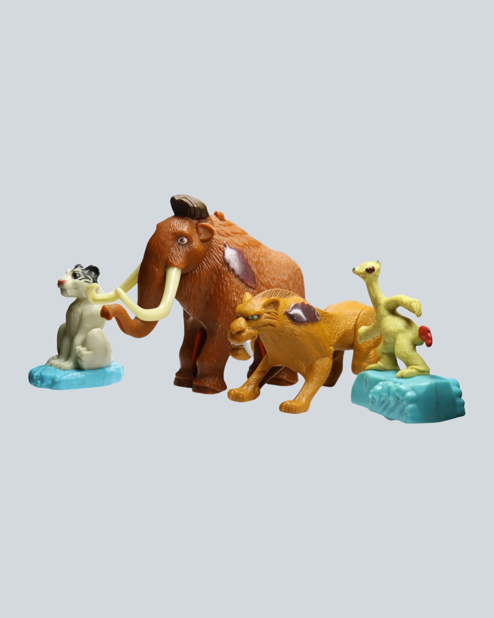 Ice Age Movie Character Figure Bundle - 4 Piece Collectible Set