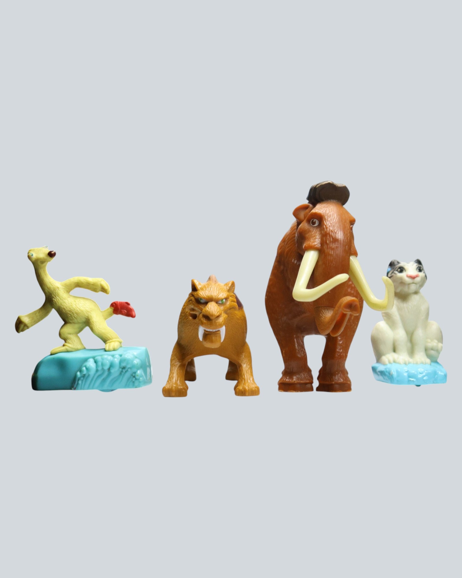 Ice Age Movie Character Figure Bundle - 4 Piece Collectible Set
