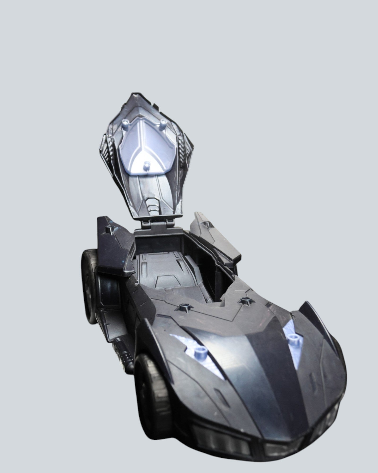 DC Justice League Action Batmobile with Machine Gun Accessory - 16 inches.