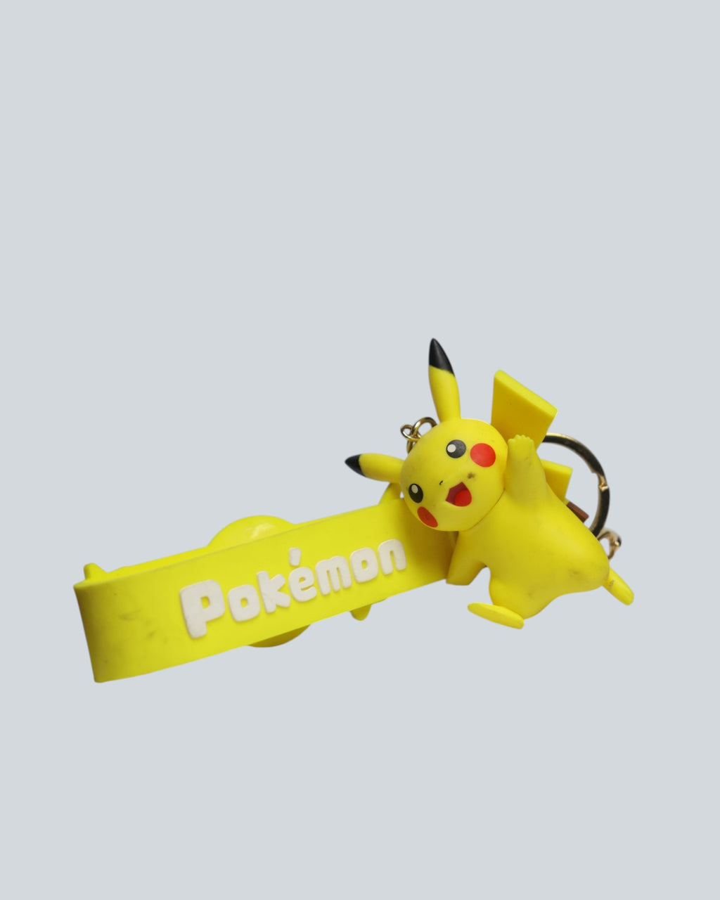 Pokémon Pikachu 3D Figural Keychain with Wrist Strap