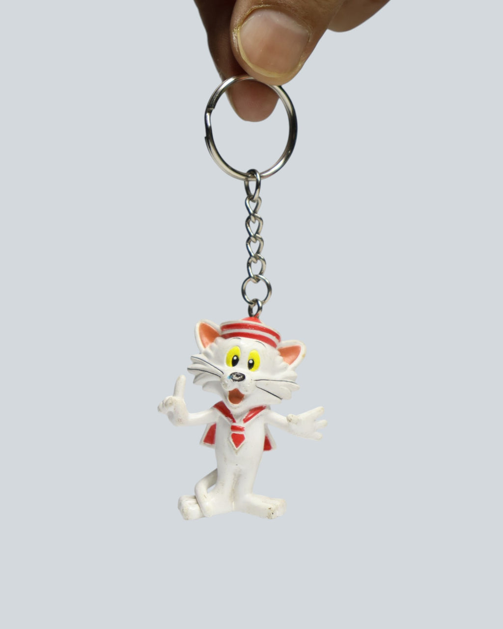 Mascot Character Figurine Keychain | Sailor Cat Collectible