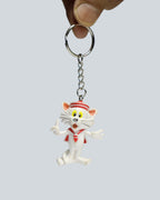 Mascot Character Figurine Keychain | Sailor Cat Collectible