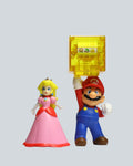 Super Mario & Princess Peach Collectible Figure Set