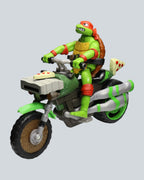 Teenage Mutant Ninja Turtles: Raphael with Pizza Delivery Cycle
