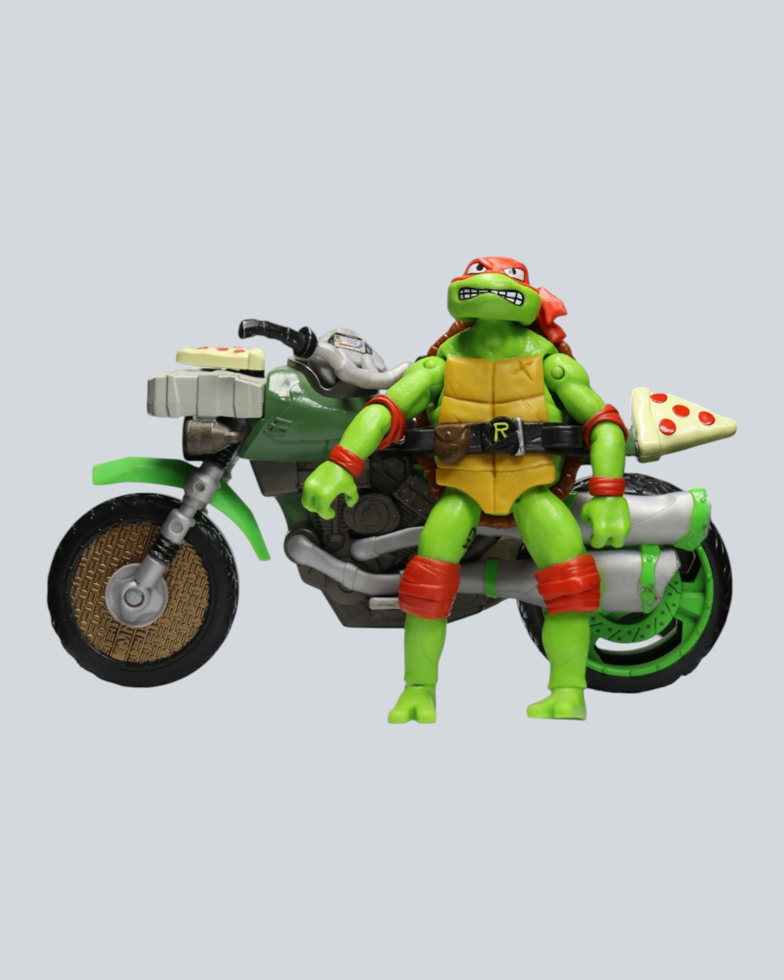 Teenage Mutant Ninja Turtles: Raphael with Pizza Delivery Cycle