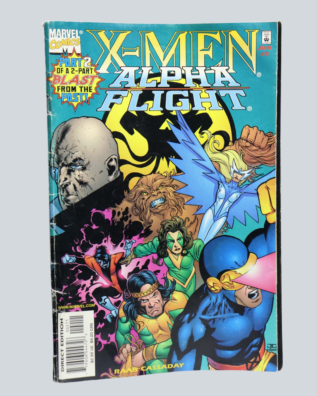 X-Men / Alpha Flight #2 (1998 Marvel Comics) - Blast From the Past!