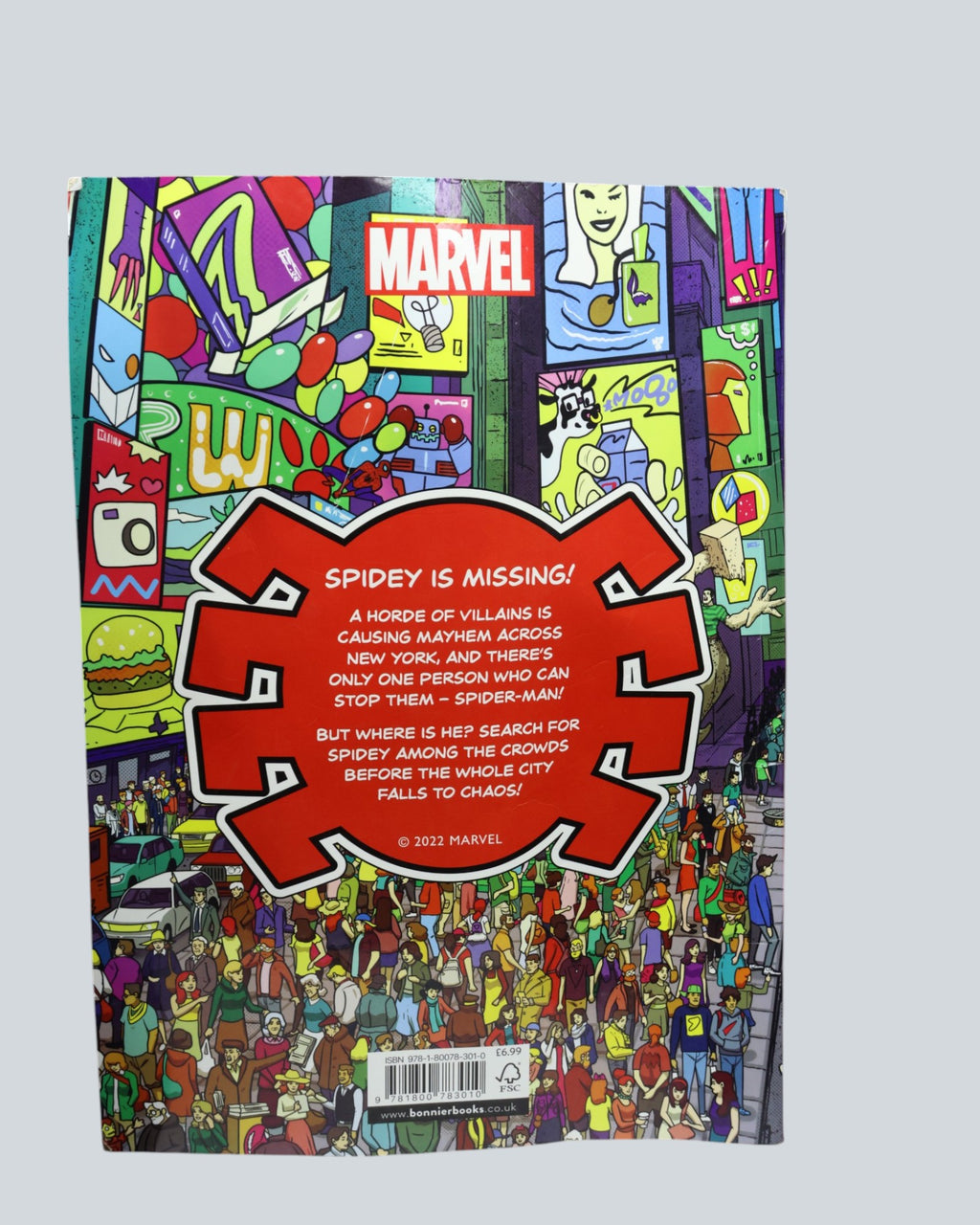 Marvel Where's Spidey? A Spider-Man Search and Find Book