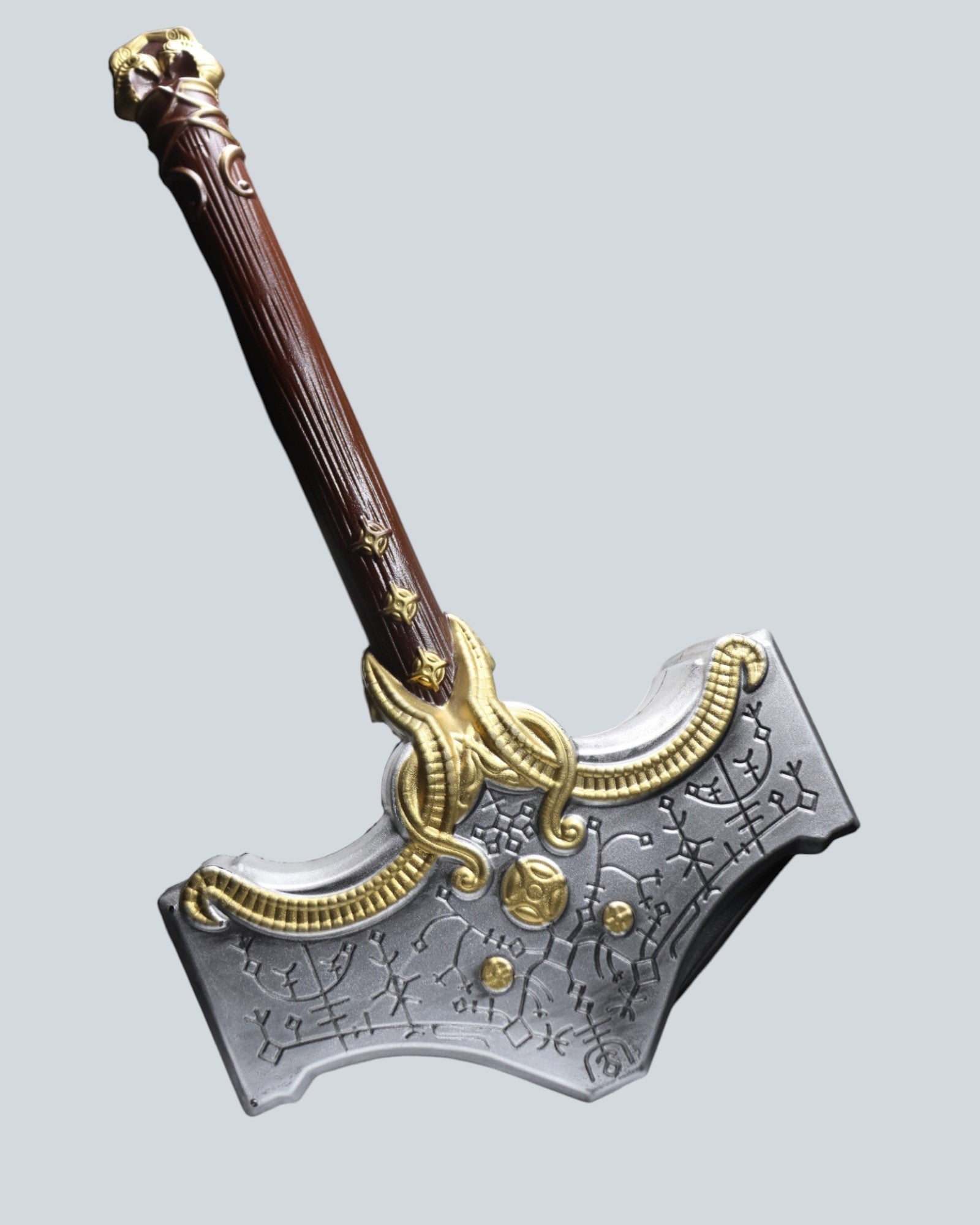 God of War Mjolnir Replica Hammer | Thor’s Legendary Weapon - 19 inches - 1.5KG approx