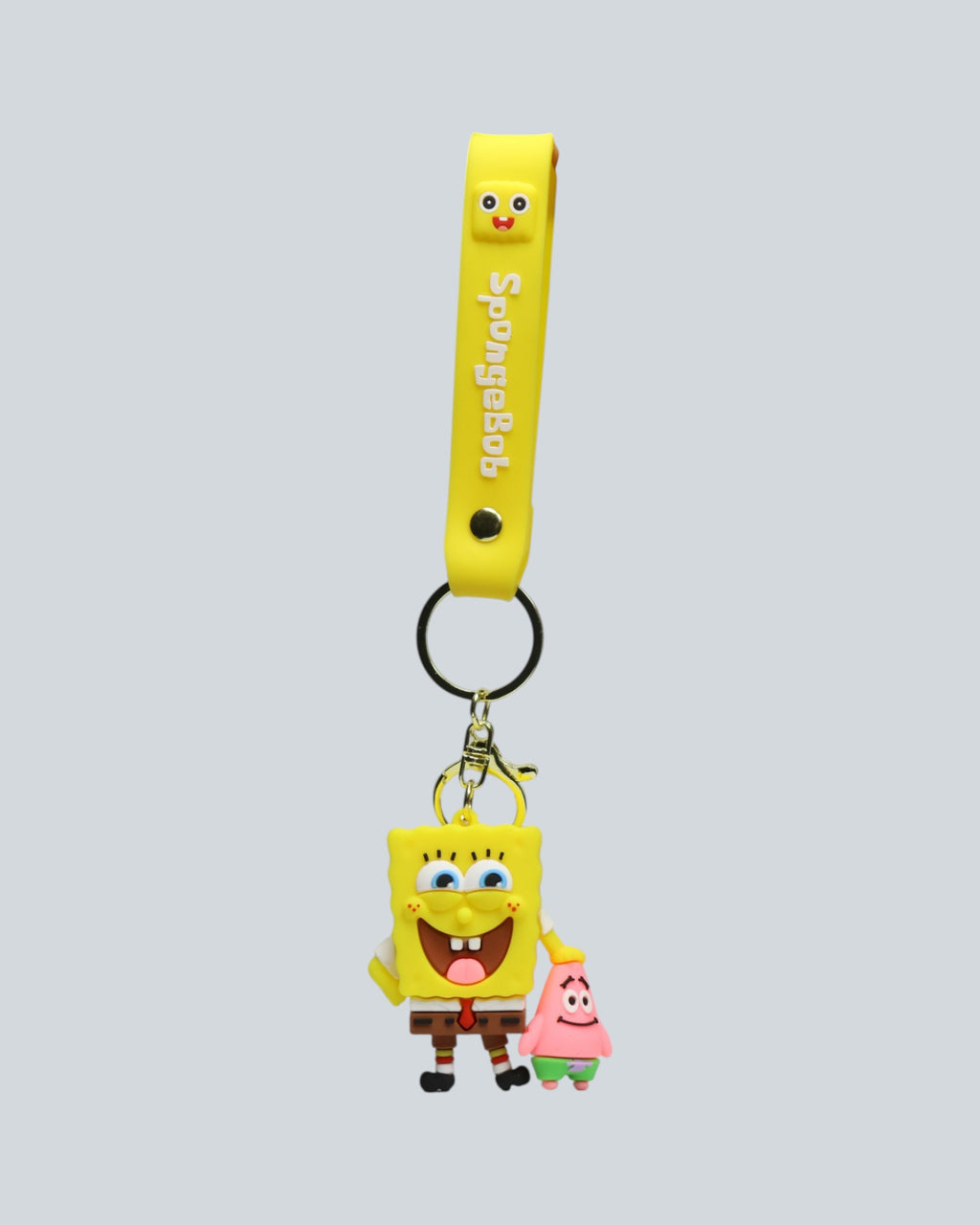 SpongeBob SquarePants & Patrick Star Premium Silicone Keychain