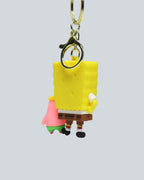 SpongeBob SquarePants & Patrick Star Premium Silicone Keychain
