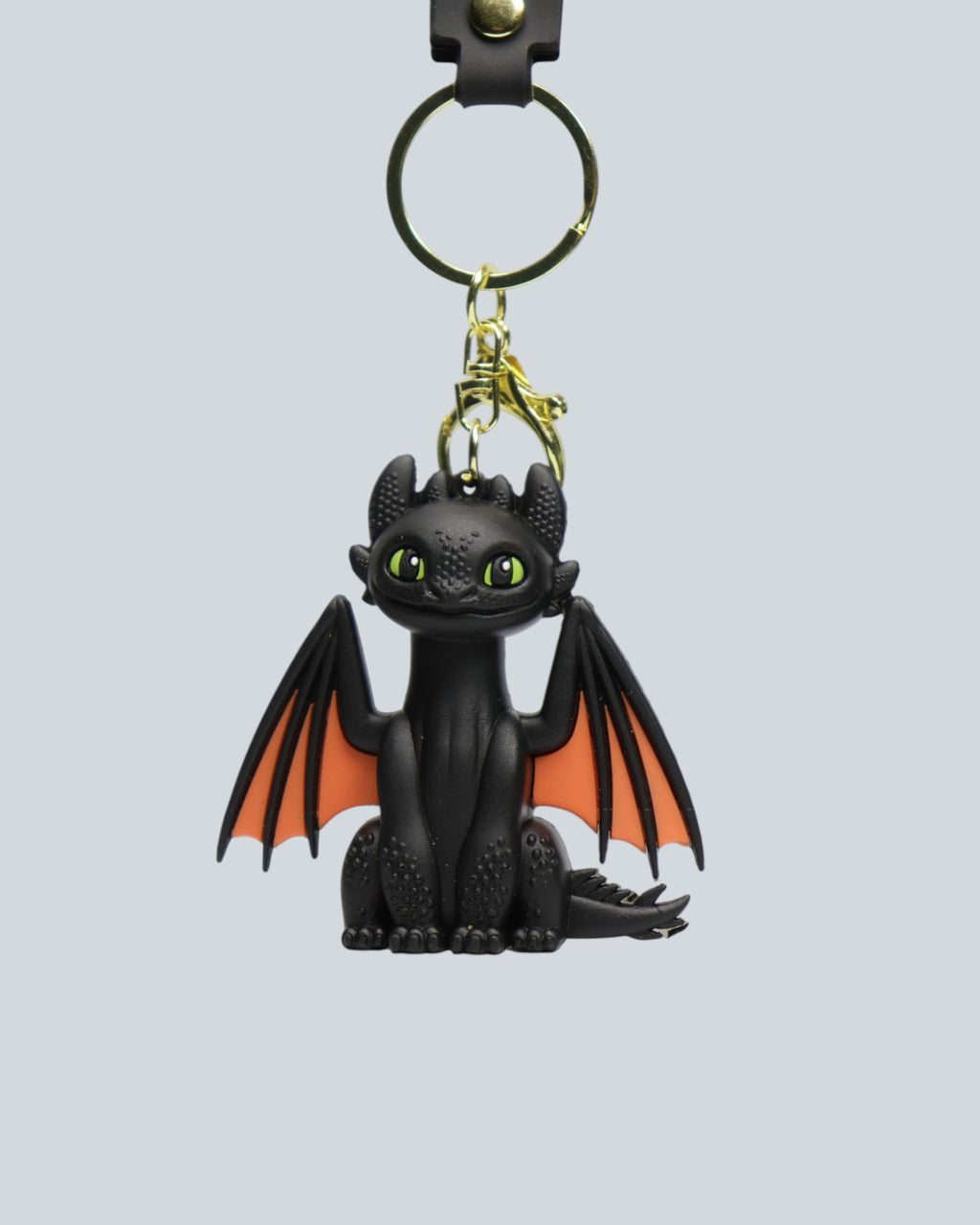 How to Train Your Dragon Toothless Premium Silicone Keychain