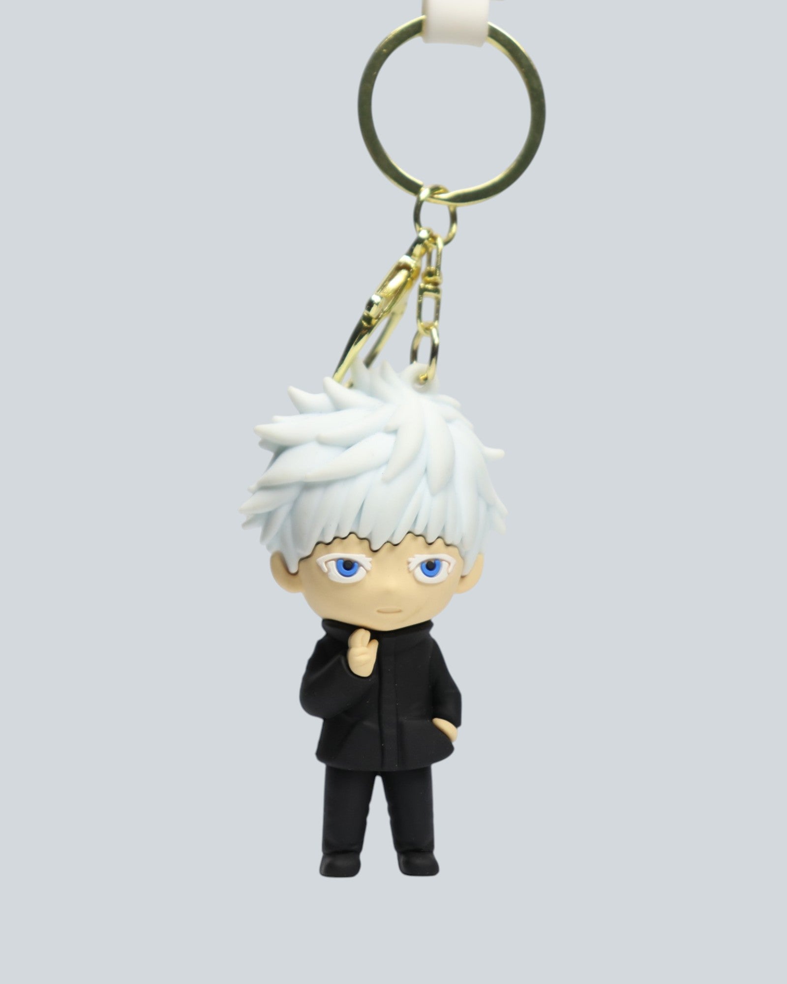 Jujutsu Kaisen Satoru Gojo Chibi-Style Premium Silicone Keychain