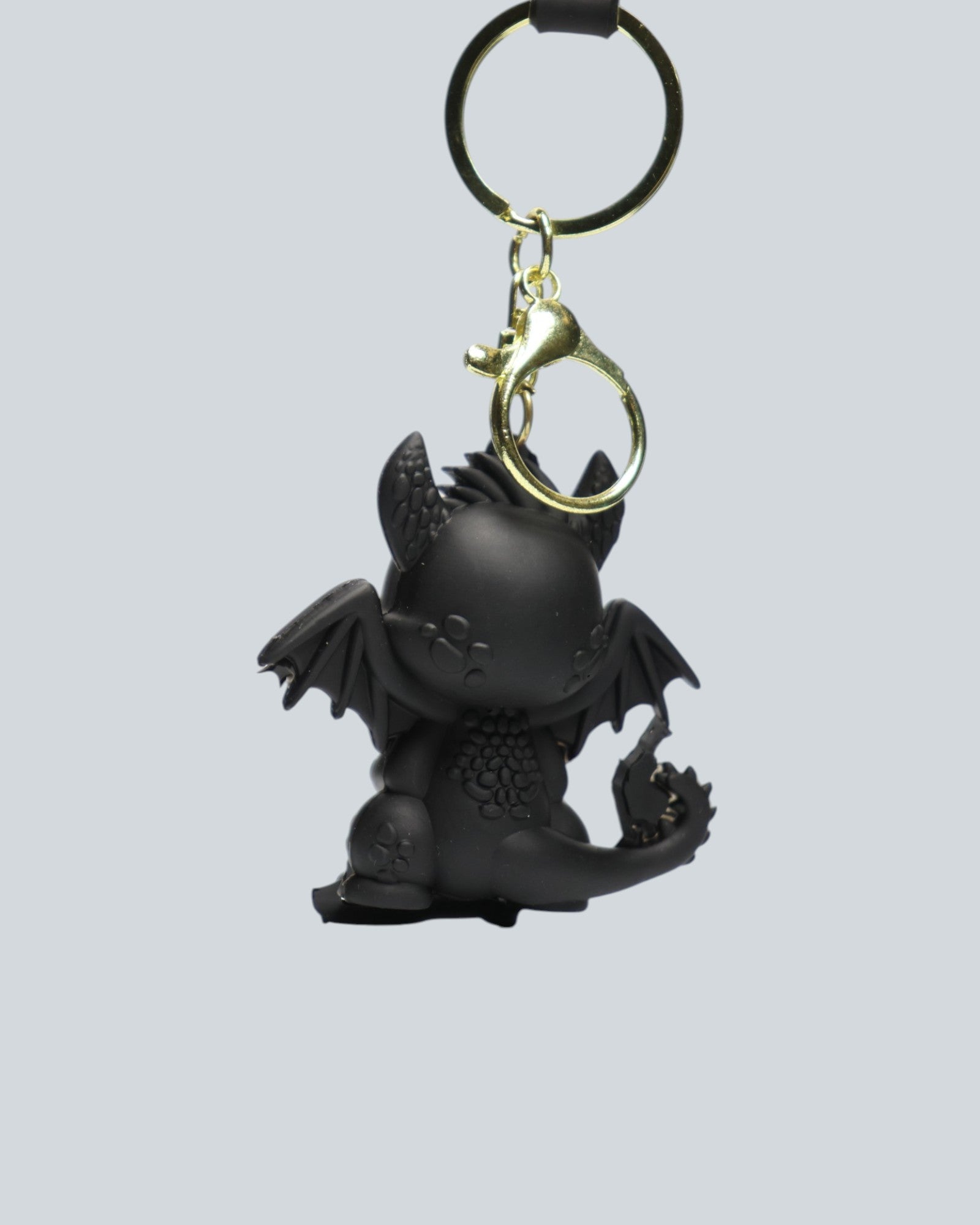 How to Train Your Dragon Toothless "Night Fury" Premium Silicone Keychain