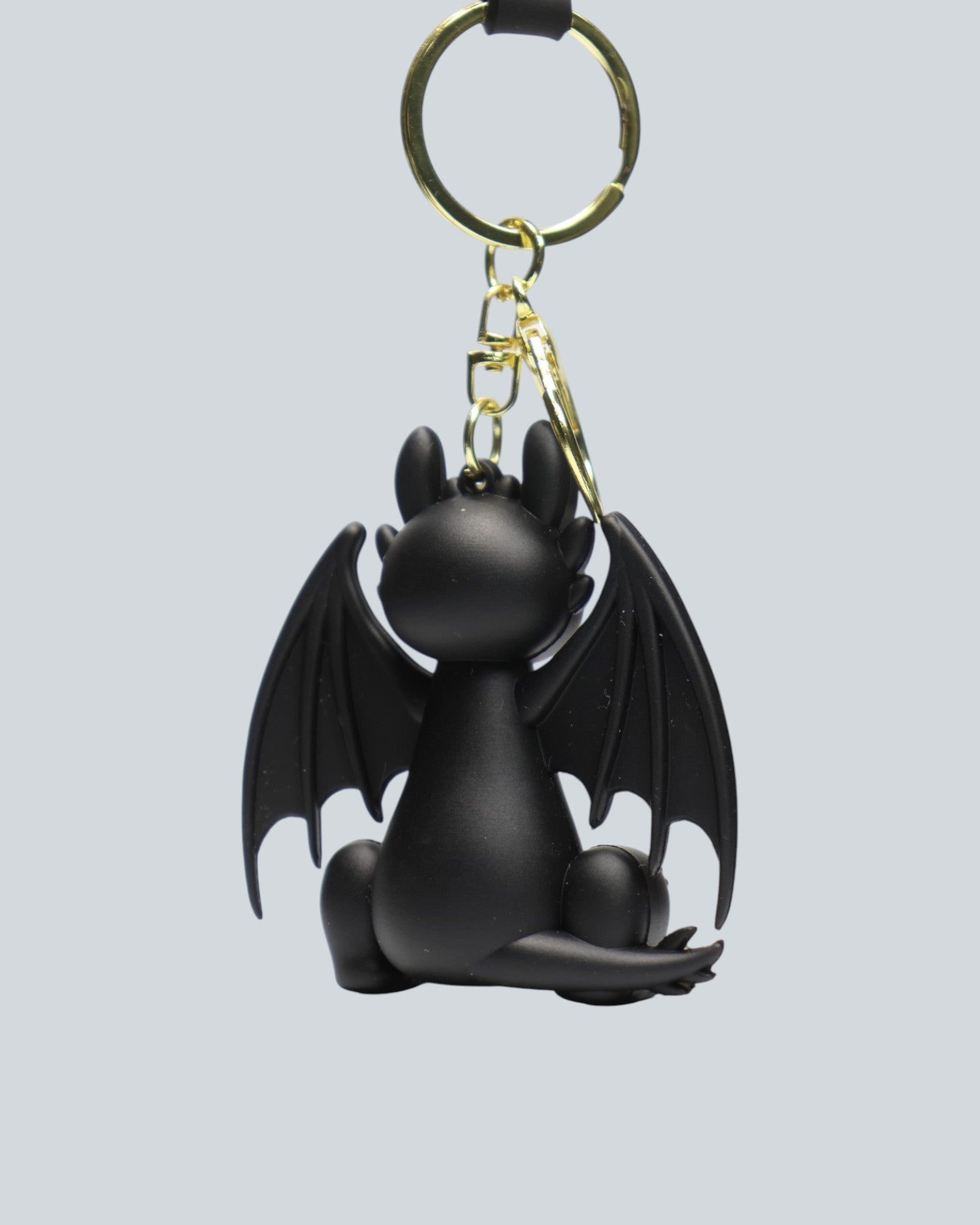 How to Train Your Dragon Toothless & Hiccup Premium Silicone Keychain