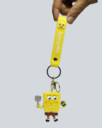 SpongeBob SquarePants "Fry Cook" Premium Silicone Keychain