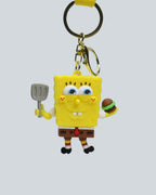SpongeBob SquarePants "Fry Cook" Premium Silicone Keychain