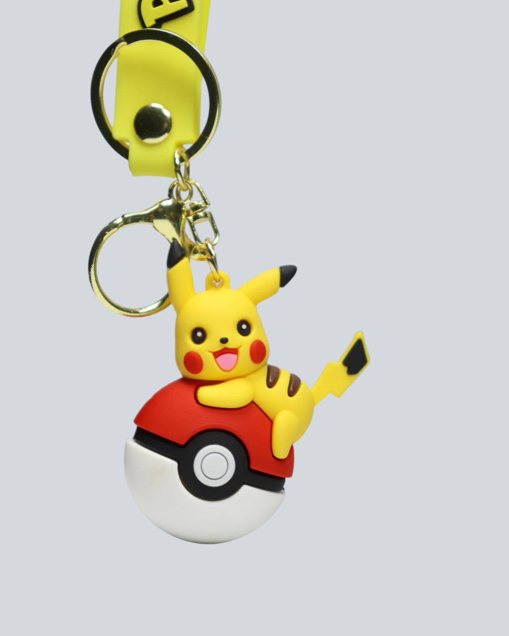 Pikachu & Pokéball Wristlet Keychain