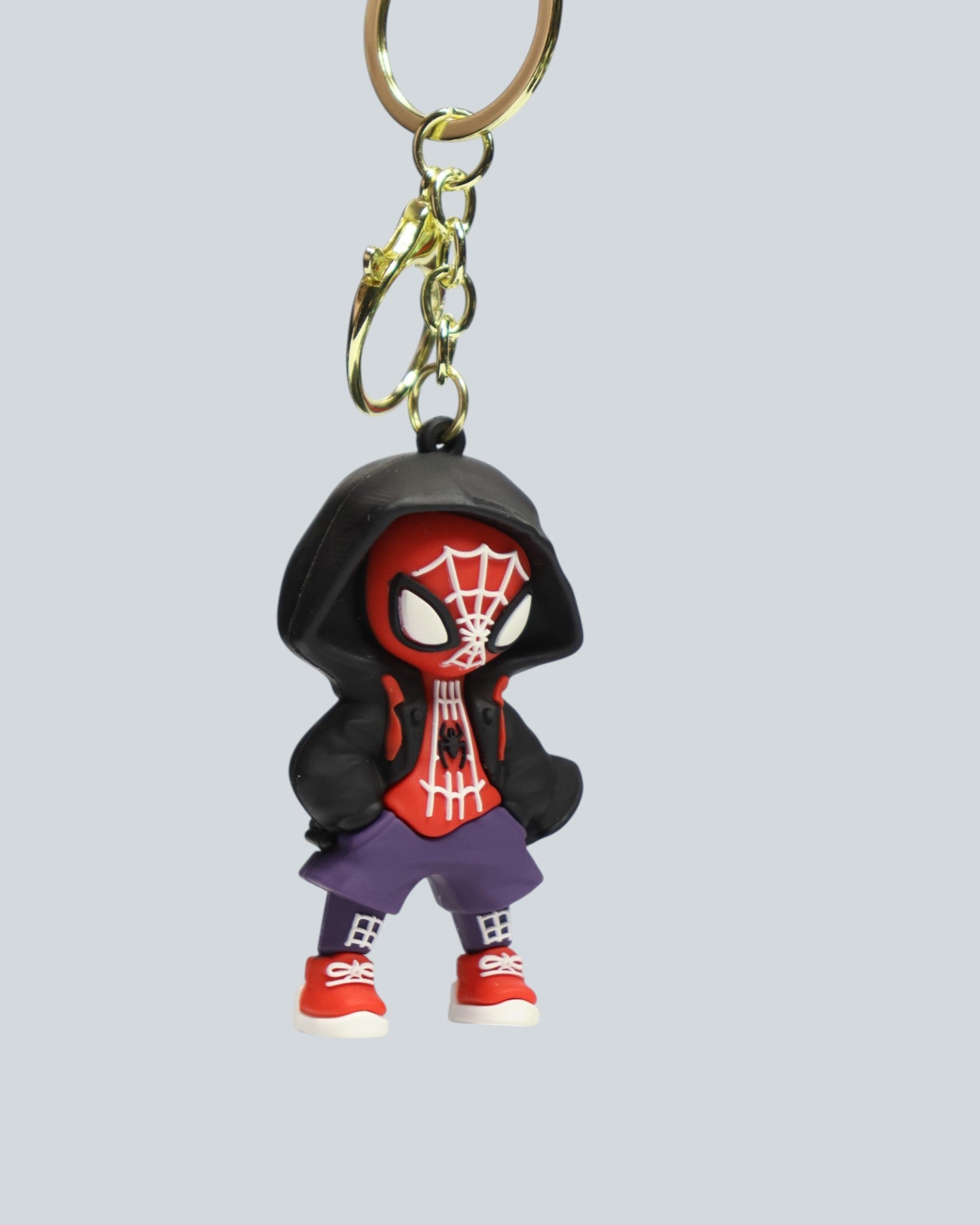 Marvel Spider-Man "Urban Hoodie" Silicone Keychain