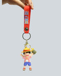 One Piece Monkey D. Luffy "Feast Mode" Silicone Keychain