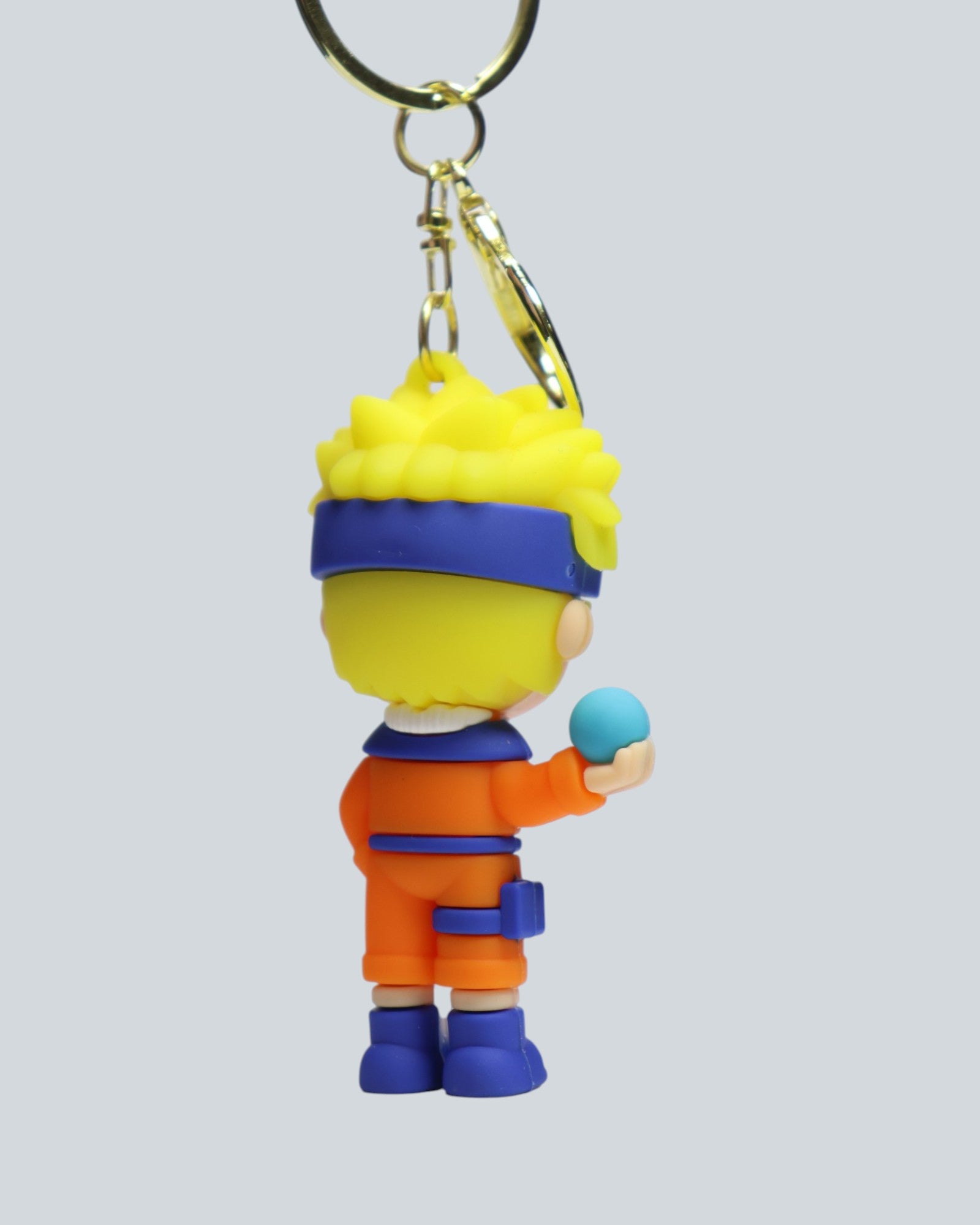 Naruto Uzumaki "Rasengan Attack" Silicone Keychain