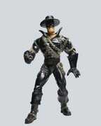 Vintage Zorro Action Figure: The Masked Avenger (Chain Detail)