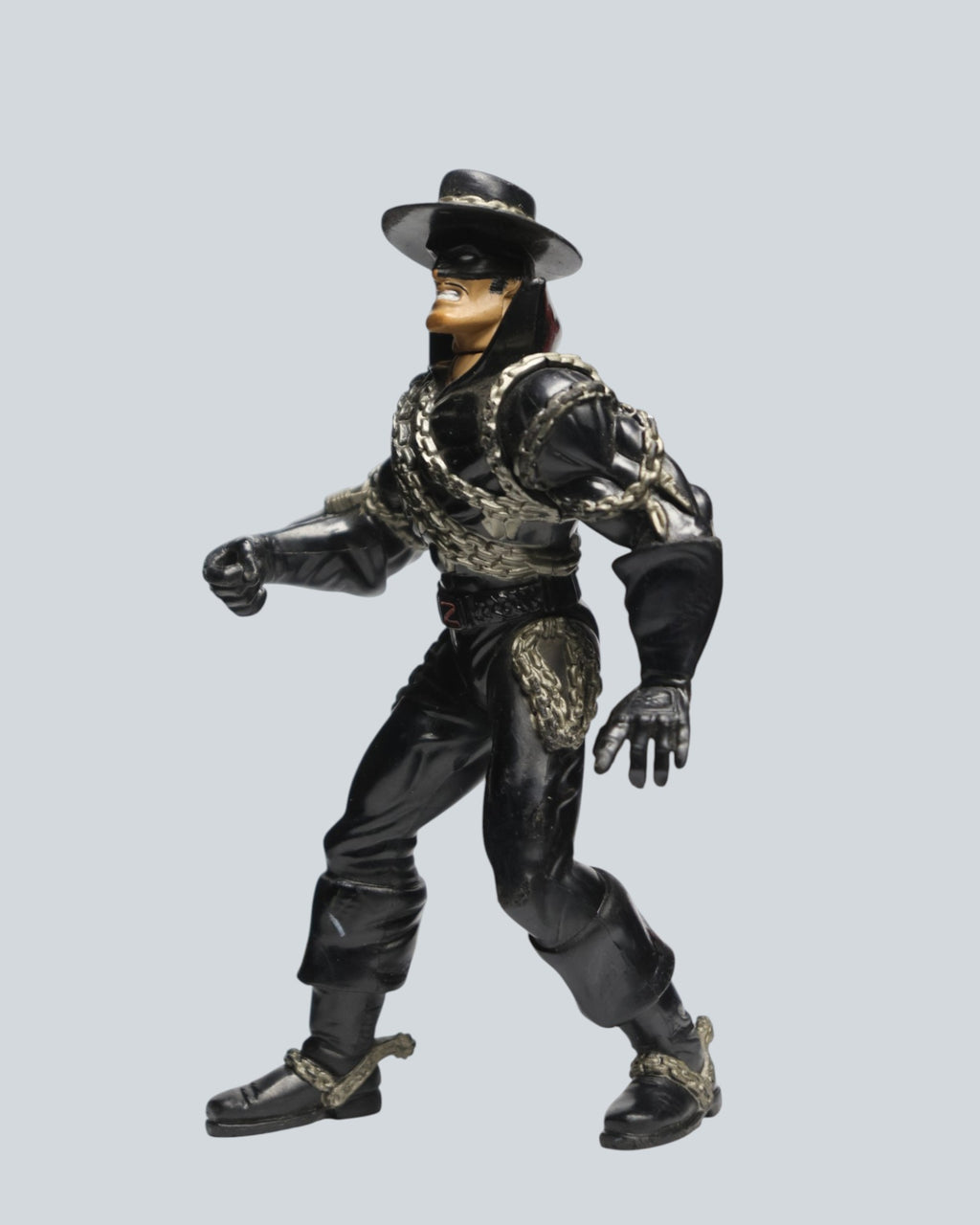 Vintage Zorro Action Figure: The Masked Avenger (Chain Detail)