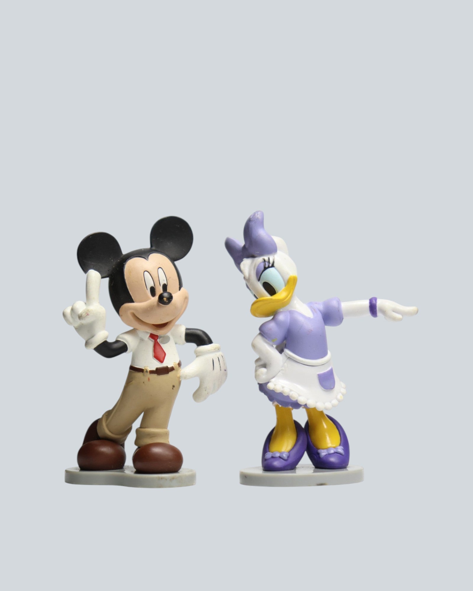 Disney Mickey Mouse and Daisy Duck Collectible Figures - Set of 2