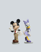 Disney Mickey Mouse and Daisy Duck Collectible Figures - Set of 2