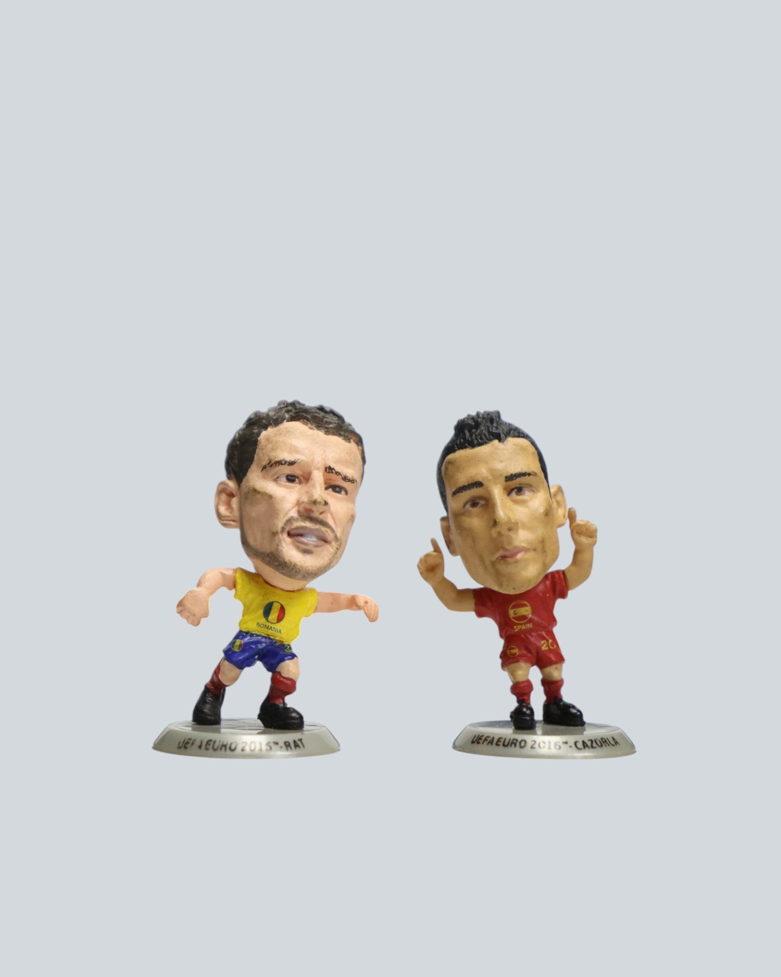 Football - UEFA Euro 2016 SoccerStarz Bundle – Cazorla & Raț - Official Merchandise