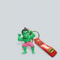 Marvel Avengers: Hulk 3D Character Keychain with Logo Strap