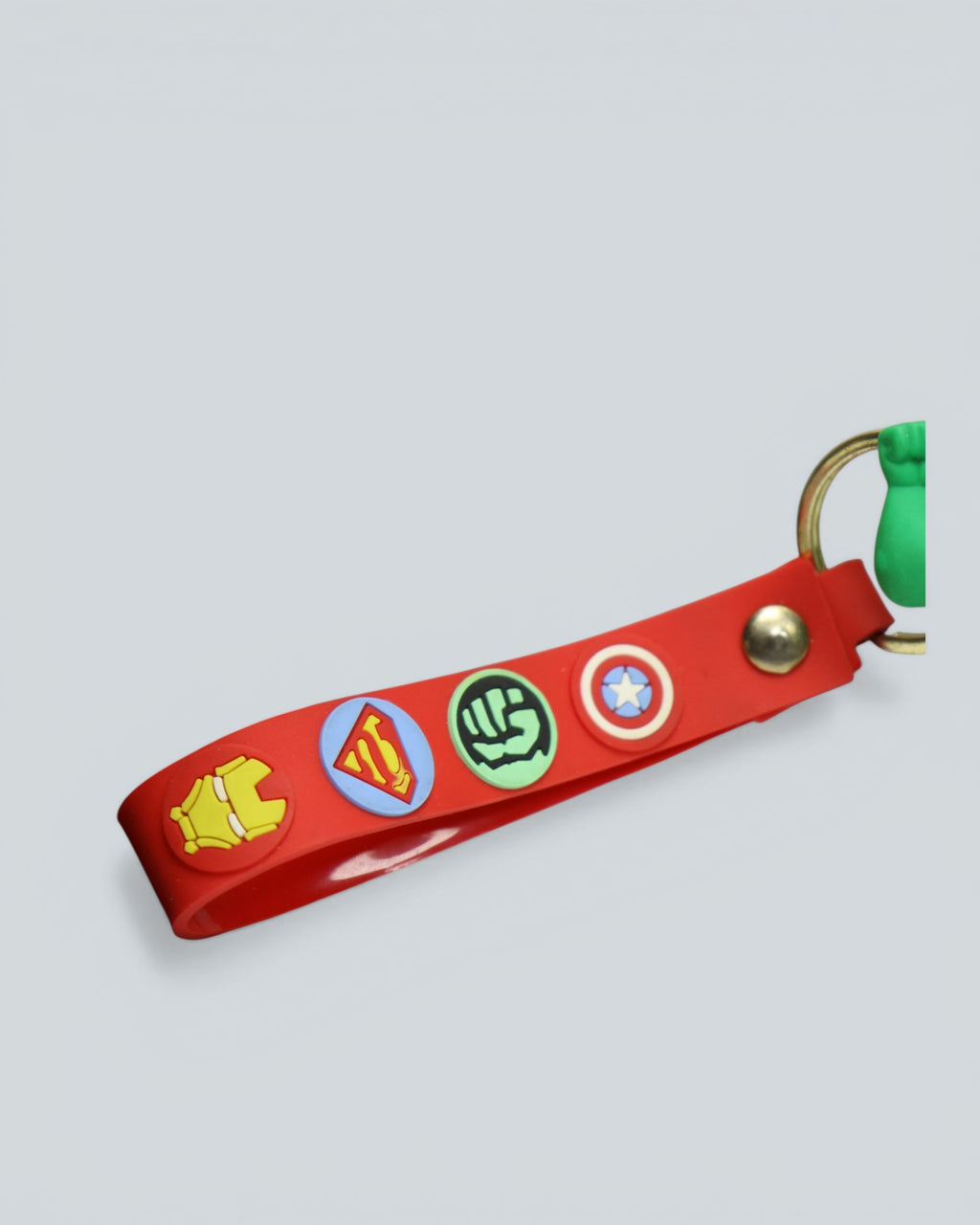 Marvel Avengers: Hulk 3D Character Keychain with Logo Strap