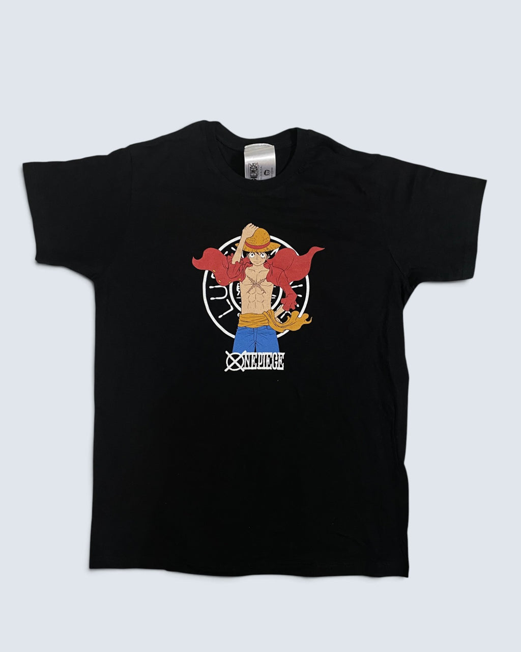 Official One Piece Monkey D. Luffy Graphic Black T-Shirt