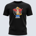 Official One Piece Monkey D. Luffy Graphic Black T-Shirt
