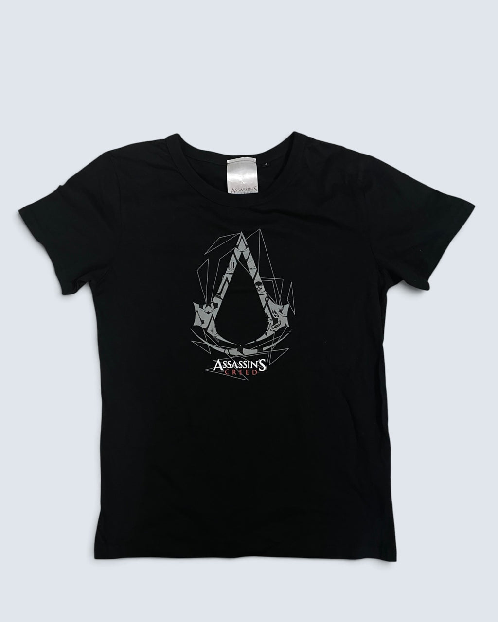 Official Ubisoft Assassin's Creed Logo Graphic Black T-Shirt