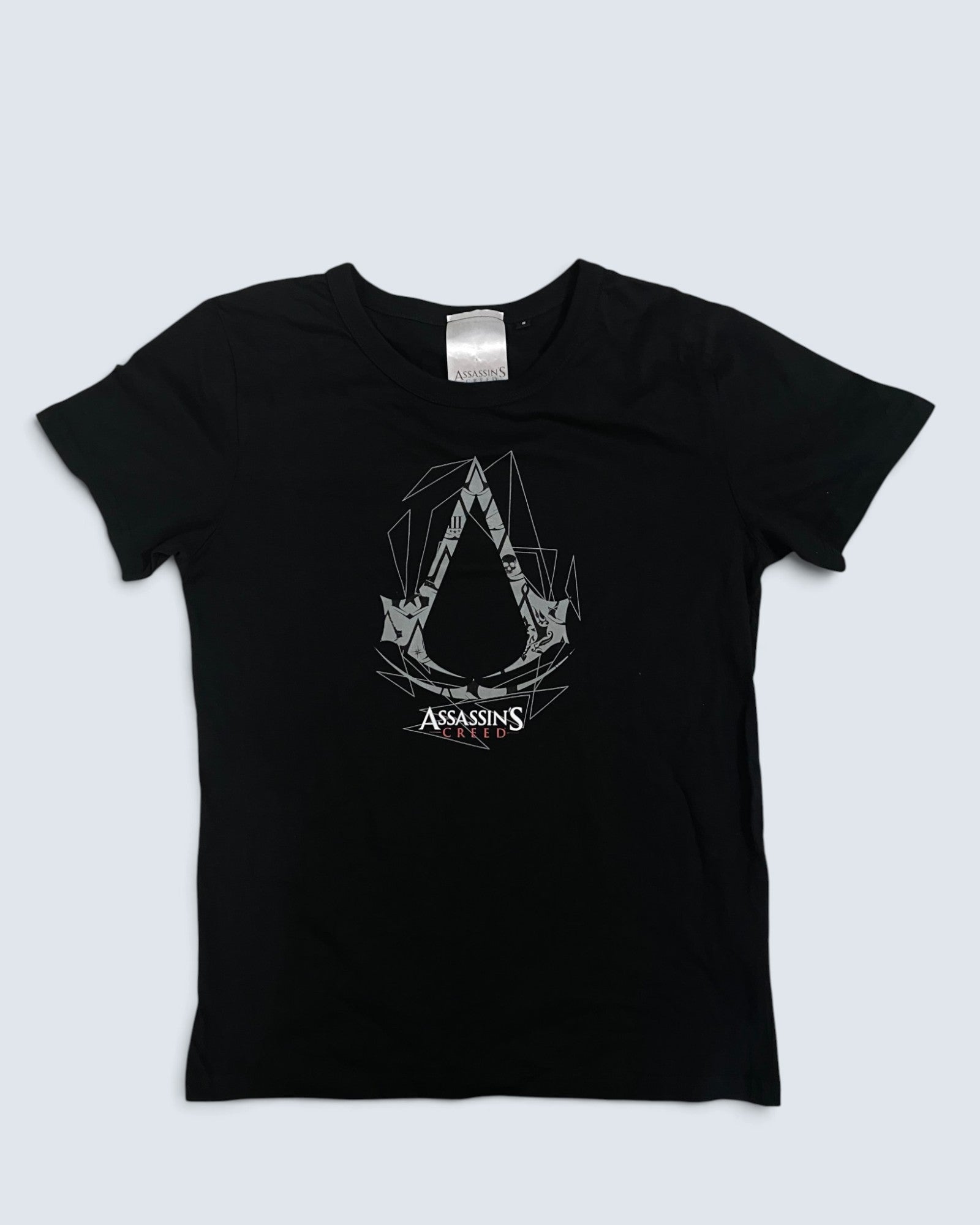 Official Ubisoft Assassin's Creed Logo Graphic Black T-Shirt