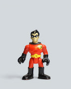 DC Comics Batman and Robin Figure Set with Hot Wheels Batmobile
