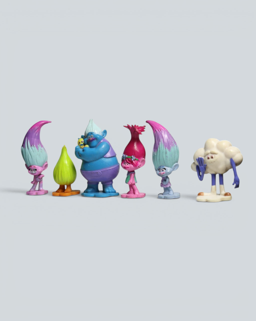 DreamWorks Trolls World Tour Collectible Mini Figures - Set of 6