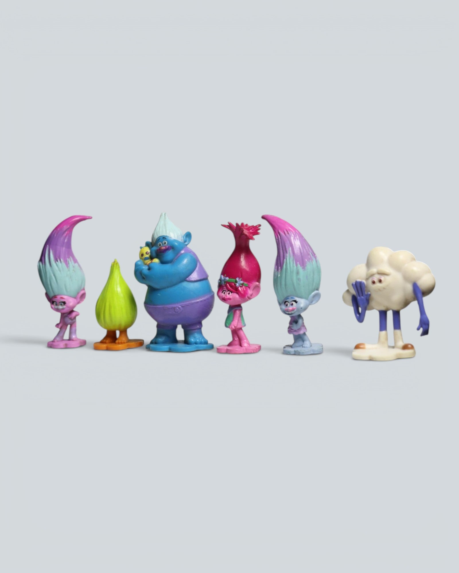 DreamWorks Trolls World Tour Collectible Mini Figures - Set of 6