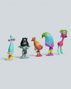 DreamWorks Trolls Collectible Mini Figure 5-Piece Set