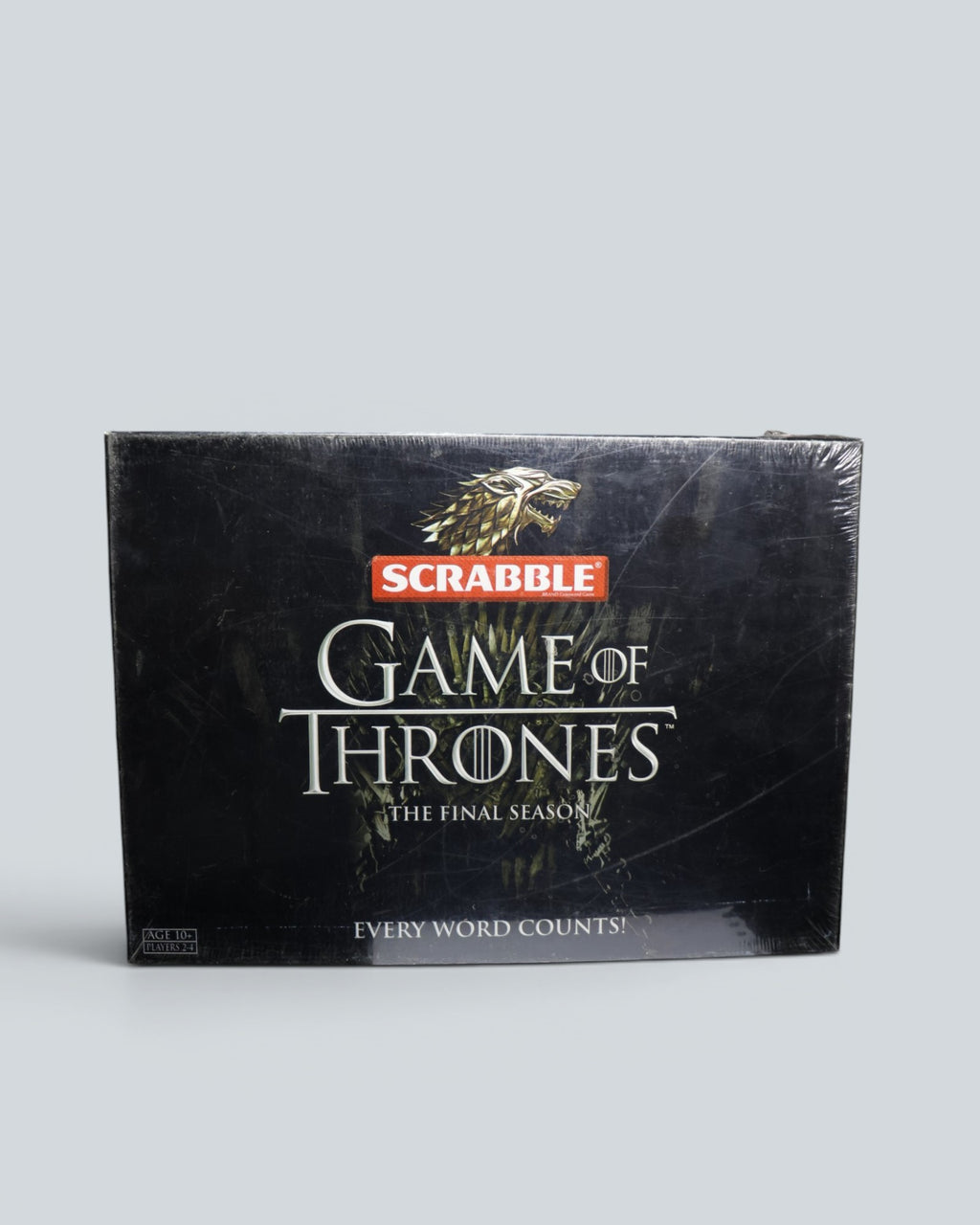 Scrabble: Game of Thrones "The Final Season" Edition Board Game