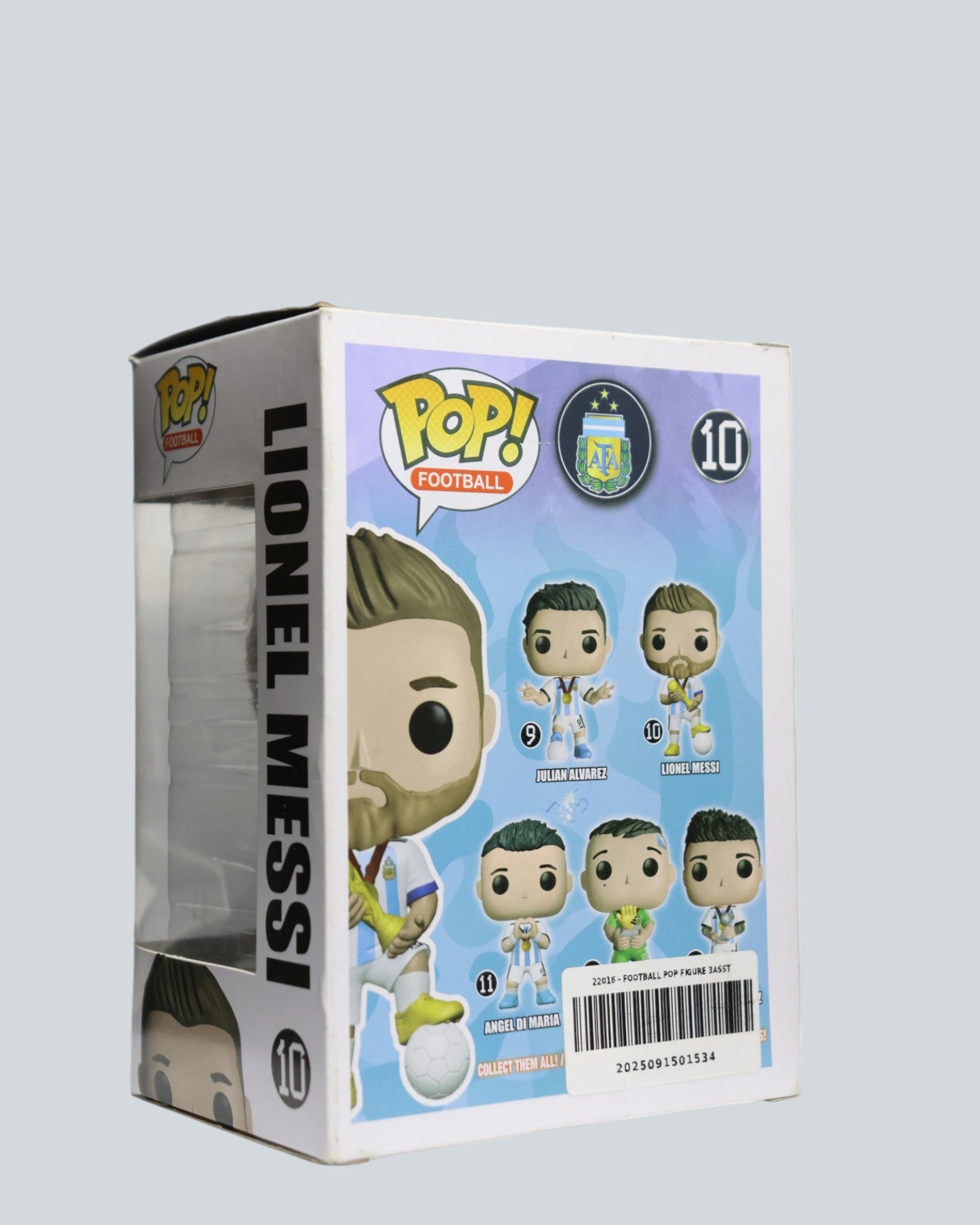 Lionel Messi Argentina "World Champion" Vinyl Figure - #10 Football Collectible