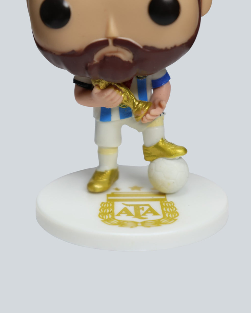 Lionel Messi Argentina "World Champion" Vinyl Figure - #10 Football Collectible