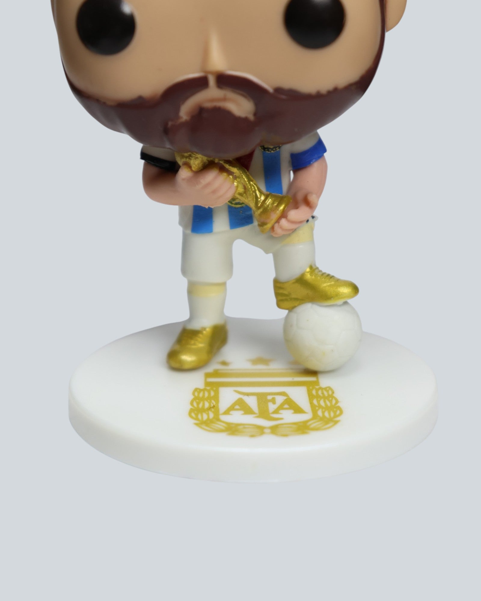 Lionel Messi Argentina "World Champion" Vinyl Figure - #10 Football Collectible