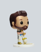 Lionel Messi Argentina "World Champion" Vinyl Figure - #10 Football Collectible