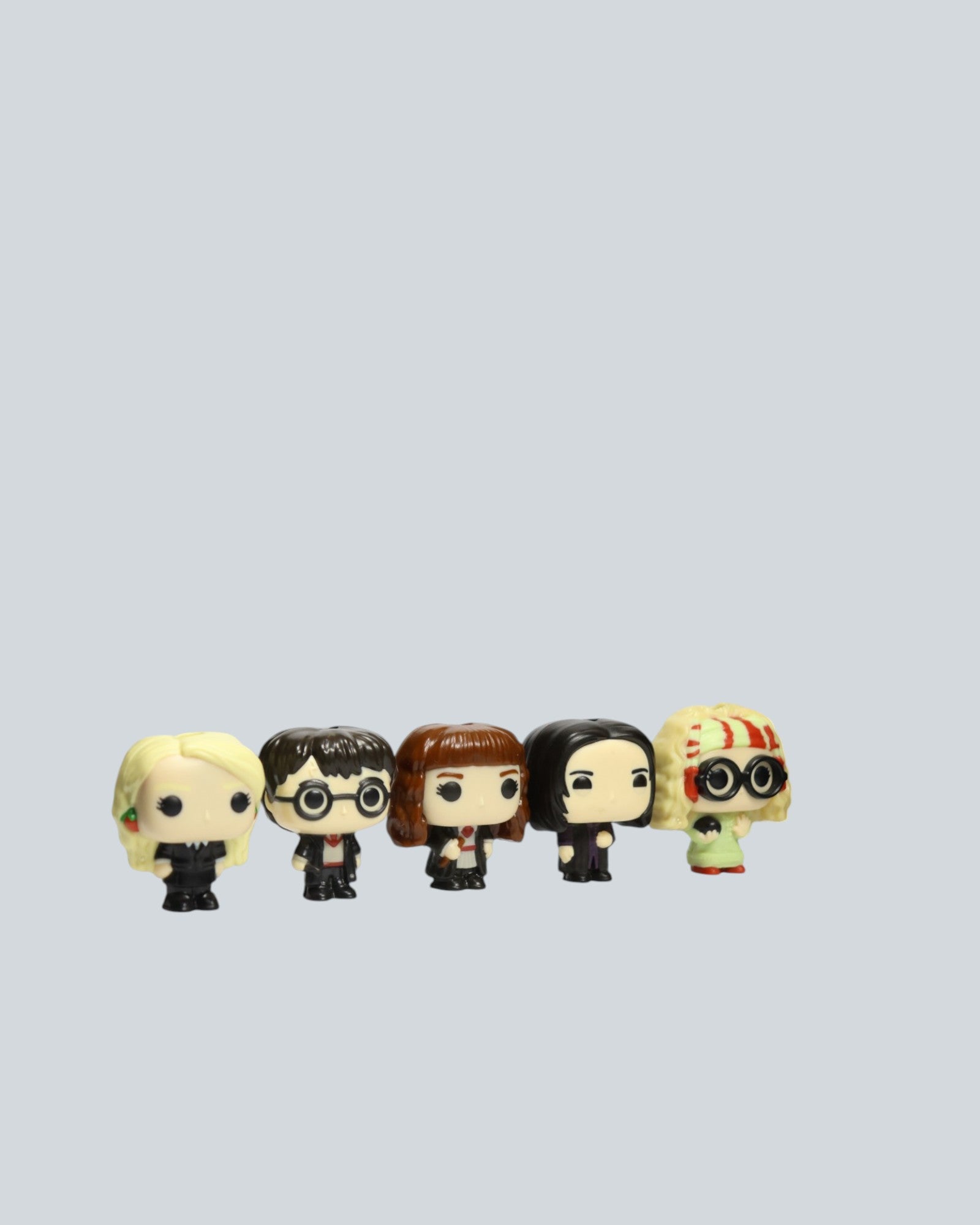 Harry Potter Hogwarts Professors & Students Miniature Figure Set - 6 Piece Collectible Bundle