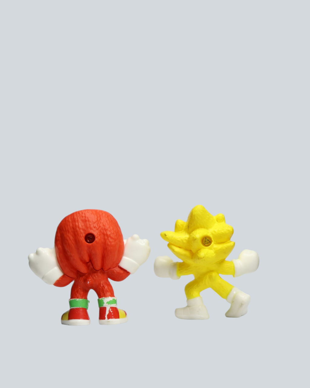 Sonic the Hedgehog & Knuckles Mini Figure Set - Super Sonic & Power-Up Duo